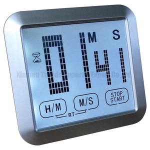 LED Hintergrund beleuchtung groß Touchscreen Alarm niedlichen Kinder studieren visuelle Countdown-Timer für Schüler Klassen zimmer Schulkinder lernen - Product Image 1