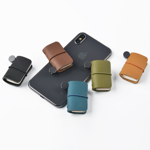 Taccuino tascabile in pelle per diario da viaggio in pelle di cavallo pazzo diario da viaggio Super Mini per appunti supporto LOGO personalizzato regalo promozionale - Product Image 1