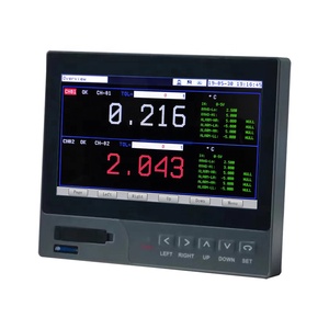 MPR5000SE-pantalla táctil LCD Industrial Digital, registrador de datos de voltaje de corriente con USB + RS485, 7 pulgadas, 2/4/6 canales, 4-20ma, 0-10vdc