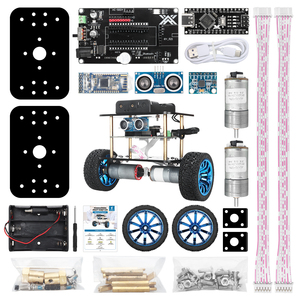 Tscin buny Ultraschall-Hindernis vermeidung APP-Fernbedienung Selbst ausgleichendes aufrechtes Smart Balance Robot Kit für Arduino