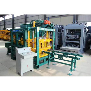 QTJ4-25 kleine vollautomatische Ziegelmaschine Zement Betonblockmaschine Baumaterialien-Produktionslinie - Product Image 2