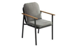 Nội thất sân vườn hiện đại Bộ bàn ăn ngoài trời hiện đại ghế gỗ tếch và bàn ăn đặt - Product Image 2