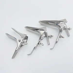 304 thép không gỉ tái sử dụng soi cổ tử cung khám phụ khoa Bộ phụ khoa dụng cụ phẫu thuật mỏ vịt âm đạo - Product Image 2