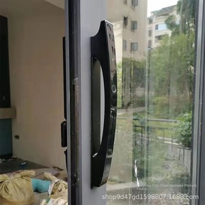 Elektrische schlüssel lose Smart Lock <span class=keywords><strong>Video</strong></span>-Gegensprechanlage Wasserdicht Ip 68 3d Gesichts erkennung Finger abdruck Entsperren Sie Aluminium tür Wifi