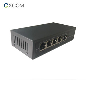 4ポートギガビット1x60WPoE入力4x48V出力802.3atミニデスクトップPower over Ethernet Erepeater PoEエクステンダー - Product Image 3