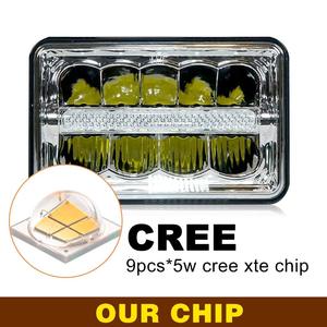 Dikdörtgen led kamyon farlar 4x6 inç Spot ışık çalışma ışığı - Product Image 3