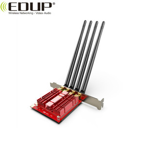 EDUP de alta velocidad Realtek RTL8814AE de red PCI-E externa adaptador inalámbrico - Product Image 3