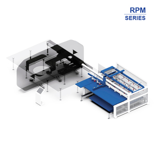 Warehouse <strong>Loading</strong> <strong>Unloading</strong> Area Sheet Metal Flexible Automatic Production Line Load Unload Punching <strong>Machine</strong> - Product Image 2