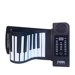 Tragbare digitale <span class=keywords><strong>Midi</strong></span>-Tastatur <span class=keywords><strong>USB</strong></span> 61 Tasten rollen Klavier auf