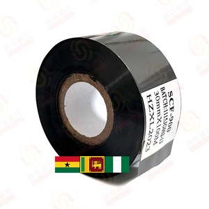 30mm * 100m SCF900 tipo hoja de codificación PET plástico estampado en caliente cintas para transferencia genérica impresión fecha codificador hoja - Product Image 2
