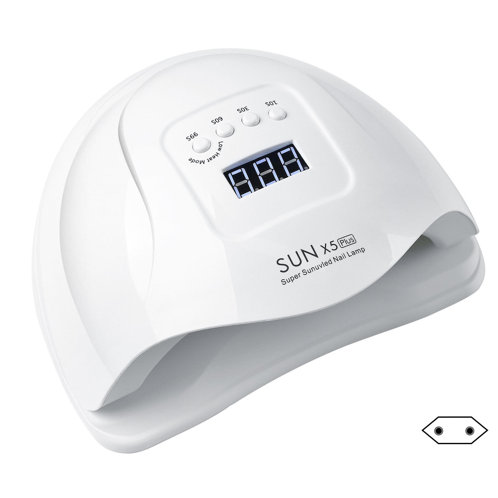 White EU power supply