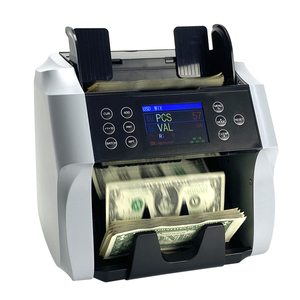 2CISバリューマネーマシン高品質フェイクマネーディテクター偽造マネーカウンティングマシン検出器de billetes falsos - Product Image 5