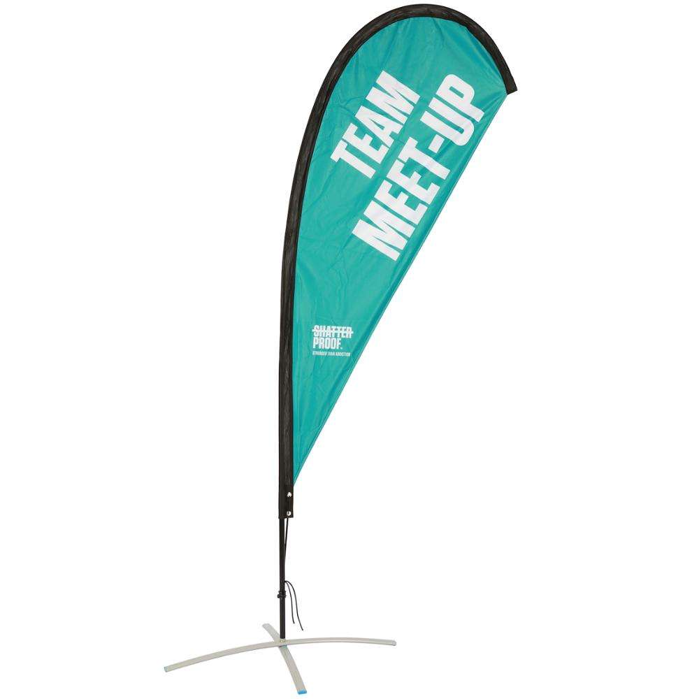 Impresión a doble cara Bandera de lágrima