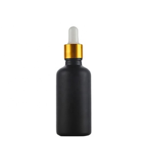 Hot Sale <strong>5ml</strong> 10ml 15ml 30ml 50ml 100ml <strong>Empty</strong> Liquid Serum <strong>Bottles</strong> Matte Black Essential Oil Glass Dropper <strong>Bottle</strong> - Product Image 6