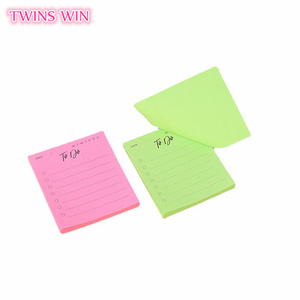 Venta caliente Cute Stickynotes Bloc de notas simples y portátiles Multi Color Plan de alta calidad Sticky Notes010A - Product Image 5