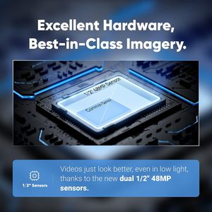 オリジナルの小型4KVlogビデオアクションカメラX2実行時間81分Insta360X3カメラ