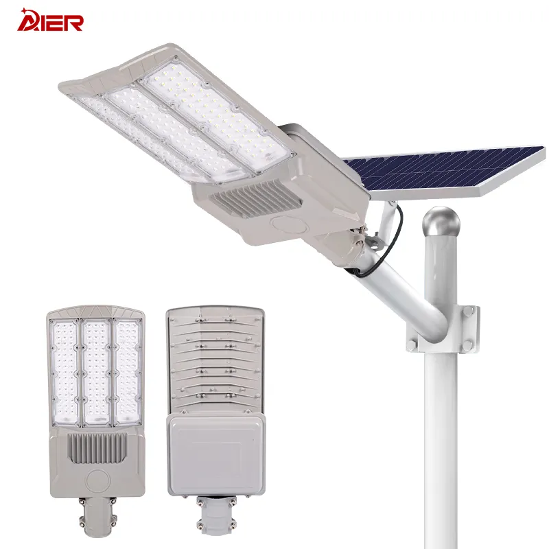 Farola Solar Led integrada, iluminación exterior, ahorro de energía, impermeable, Ip67, 100w, 200w, 300w, 400w, todo en uno