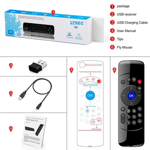 Air Mouse with Gyroscope and Keyboard Compatible for Android,Window,Mac OS,Linux - Product Image 4