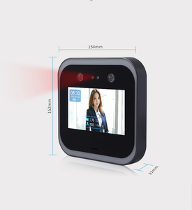 Controlador de acceso de identificación Facial y dispositivo de asistencia de reconocimiento Facial para oficina, pantalla HD de 5 pulgadas, 1280x720, AI - Product Image 2