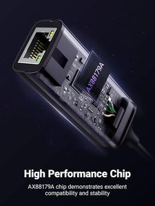 Çok yönlü USB C Ethernet adaptörü, tip-c 1Gbps Gigabit RJ45 ağ Dongle ile uyumlu iPhone 16 Pro Max, IPad, XPS - Product Image 5