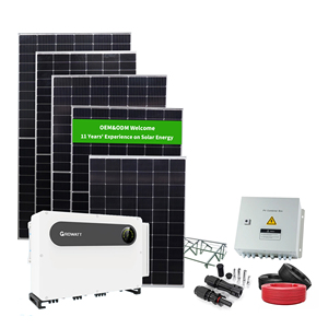 中国制造商成套光伏组件太阳能机组3MW 5MW带MPPT控制器的并网太阳能系统 - Product Image 4