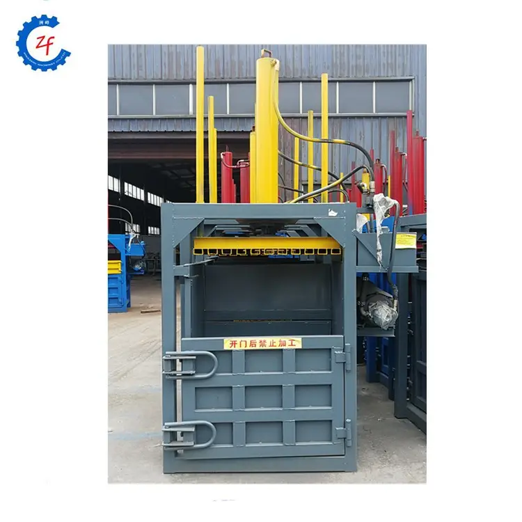 Small square used recycling waste carton compress balers for sale
