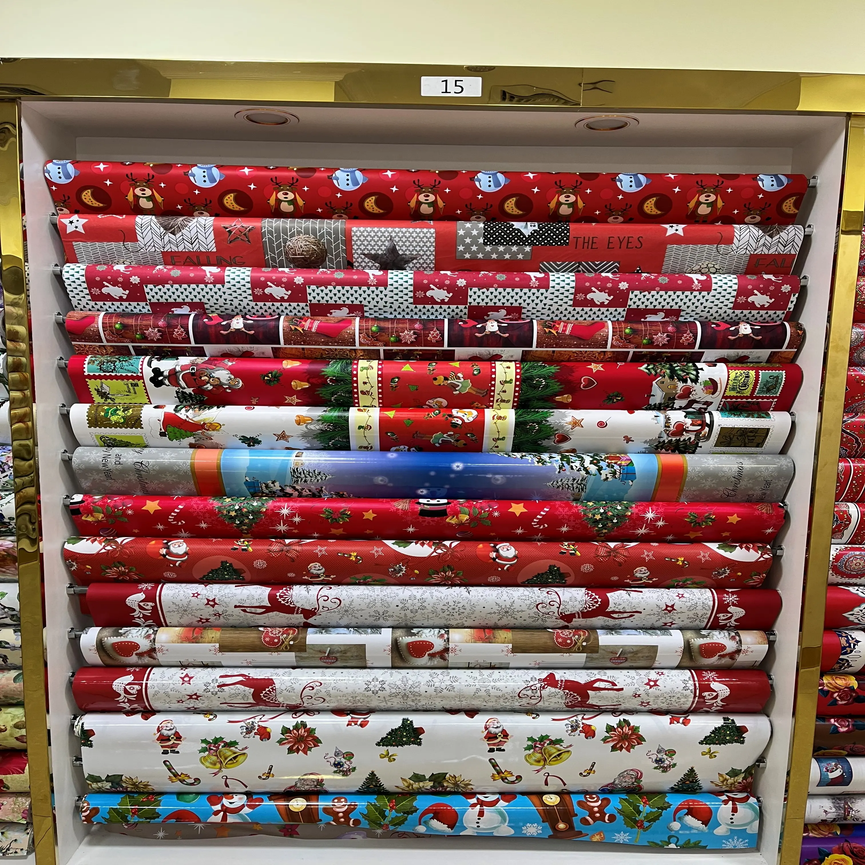 Mantel personalizado impermeable para fiestas navideñas, nuevo diseño, precio de fábrica