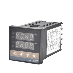 Termostato electrónico CG 48x48 REX-C100 K J PT100, 400 grados, 220V, salida Digital, controlador de temperatura PID, entrada Universal - Product Image 1