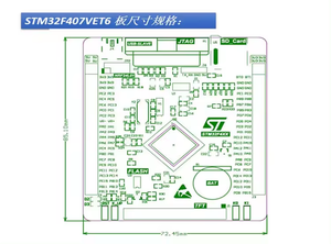オリジナルST Stm32F407 DSP FPU ARM Cortex-M4 MCU 512 KBフラッシュ168 MHz CPU IC Stm32F407 - Product Image 6