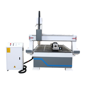Best Price 1325 Woodworking <strong>CNC</strong> <strong>Router</strong> Machines Wtih <strong>Rotation</strong> <strong>Axis</strong> Used to Cutting Wood and MDF and Acrylic - Product Image 1