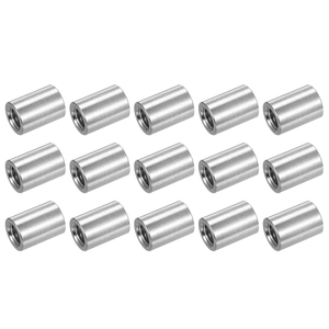 YPH High Standard Wholesale Custom Stainless Steel Long Cylindrical Round <strong>Coupling</strong> Nuts <strong>M3</strong>-M12 Thickened Nuts - Product Image 3