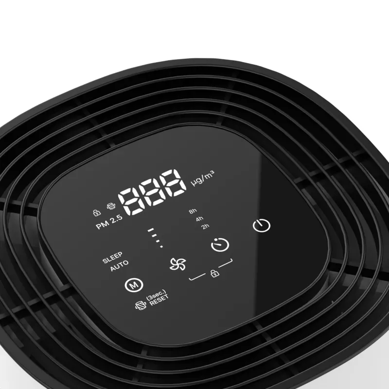 JNUO pemurni udara portabel Digital, kontrol pintar peralatan rumah berkualitas udara
