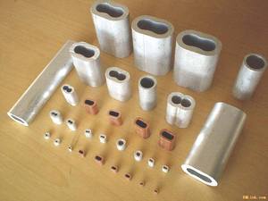 Tel halat kablo yüksük karton ambalaj için alüminyum yüksük sıkma döngü kol - Product Image 6