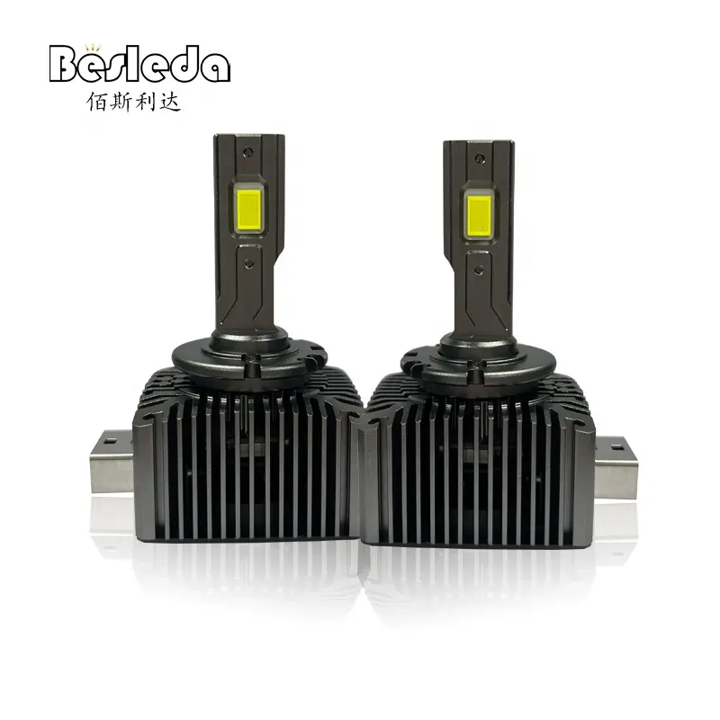 Farol de Led para Carro com logotipo personalizado, lâmpada Xenon D1S D2S D3S D4S D8S, canbus D2S