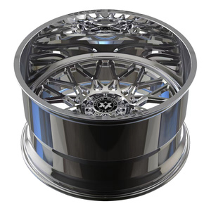 Viaol 20 12x22x12 24x14 26x14 28x16 8x8000 x x x 8x ks Inch طبق غمس مخصص كروم شاحنة مطروقة مع عوامات - Product Image 4