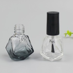 Apple Heart and Mandy Design Empty Nail Polish Bottles 2ml 3ml 4ml <strong>5ml</strong> Round Shape for Cosmetics Packaging <strong>Perfumed</strong> Use - Product Image 4