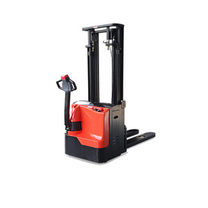 Elektrikli el tam elektrikli palet istifleyici 2 Ton 3m-5m ücretsiz kaldırma fonksiyonu ile Forklift - Product Image 2