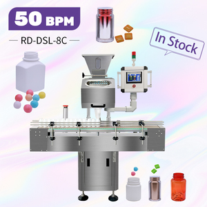 Macchina per l'imballaggio di compresse e Capsule a 8 corsie completamente automatica per il conteggio delle Capsule - Product Image 1