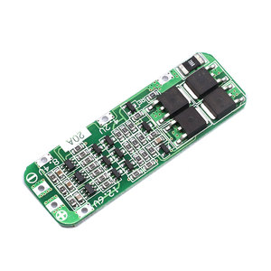3S 20A 18650 Li-ion lityum pil şarj cihazı PCB BMS koruma levhası matkap motoru için 12.6V Lipo hücre modülü 64x20x3.4MM - Product Image 2