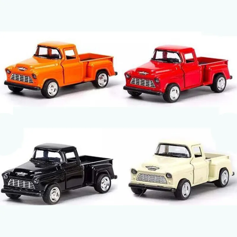 Venta al por mayor personalizado escala 1:32 estilo antiguo Die Cast pickup vintage coche juguetes para niños