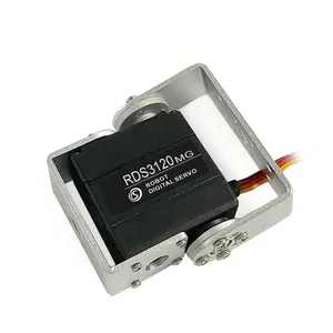 Rds3120мг 20 кг металлический зубчатый цифровой сервопривод RDS3120 робот Arduino сервопривод с длинным коротким прямым U-образным кронштейном - Product Image 1