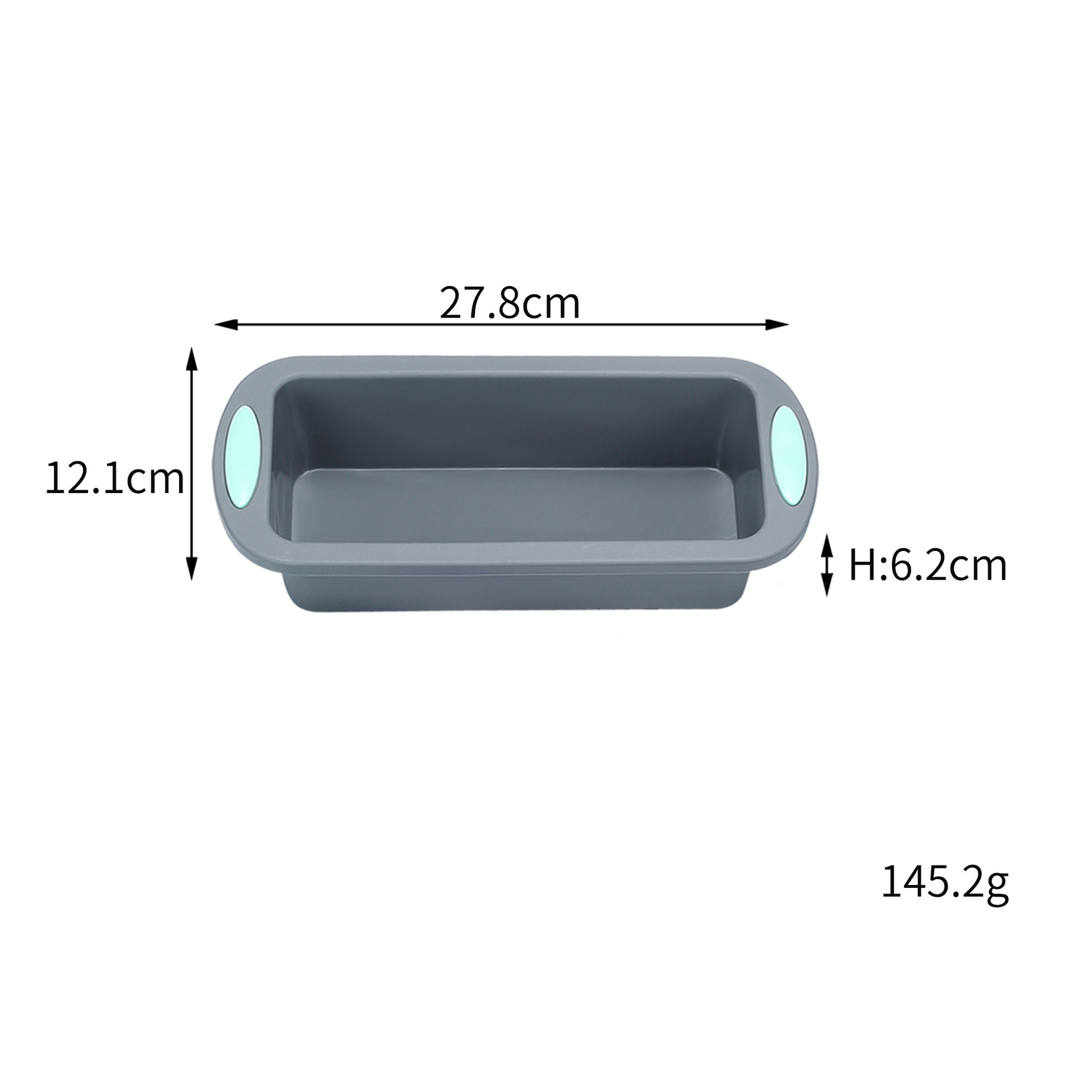 Two-tone Medium Size Silicone Toast Pan