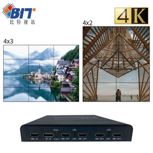 Bitvisus UHD WUXGA projeksiyon haritalama kenar fusion karıştırma sürükleyici etkileşim HDMI 4K60 Video duvar denetleyicisi 90 ° döndürülmüş - Product Image 2