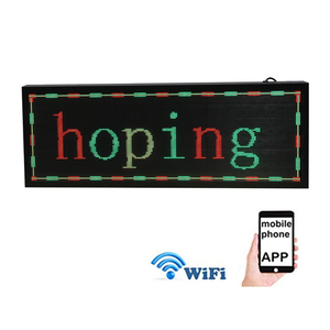 Solar betriebenes Scrolling Panel mit Anzeigetafel Programmier bares Wifi Digital LED Moving Message Sign - Product Image 1