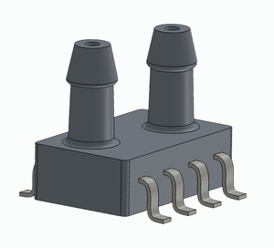 Sensor de presión de silicio diferencial de aire XGZP6897A-500 ~ 500Pa, salida analógica para aplicaciones médicas - Product Image 6