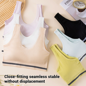 Damen Tube Top Rippe nahtlosen BH ohne Stahlring Brust Wrap BH Schwamm Tank Top <span class=keywords><strong>Running</strong></span> Crop Top für Mädchen