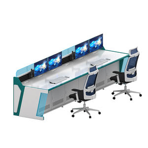 Consola de sala de control moderna personalizable de lujo Escritorio de centro de control moderno para consola de comando de oficina - Product Image 4