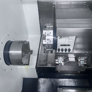 China buen precio TCK63 portabrocas hidráulico C Y eje torno de cama inclinada CNC Centro de torneado cnc meta máquina de torno - Product Image 3