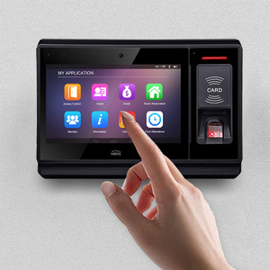 7&quot; Touch Screen <strong>Linux</strong> Time Attendance <strong>System</strong> Biometric Recognition RFID Attendance Machine <strong>with</strong> SDK