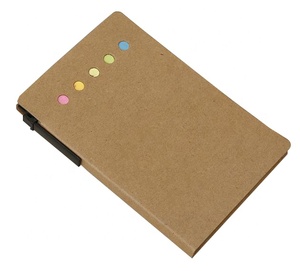 Cuadernos impresos de páginas personalizadas con cubierta de papel Kraft duradera de diseño bonito más nuevo promocional con adhesivo y bolígrafo - Product Image 2